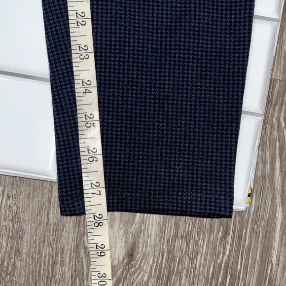 Ladies XL houndstooth navy Old Navy pull on leggings great for fall thicker warm - Picture 15 of 15